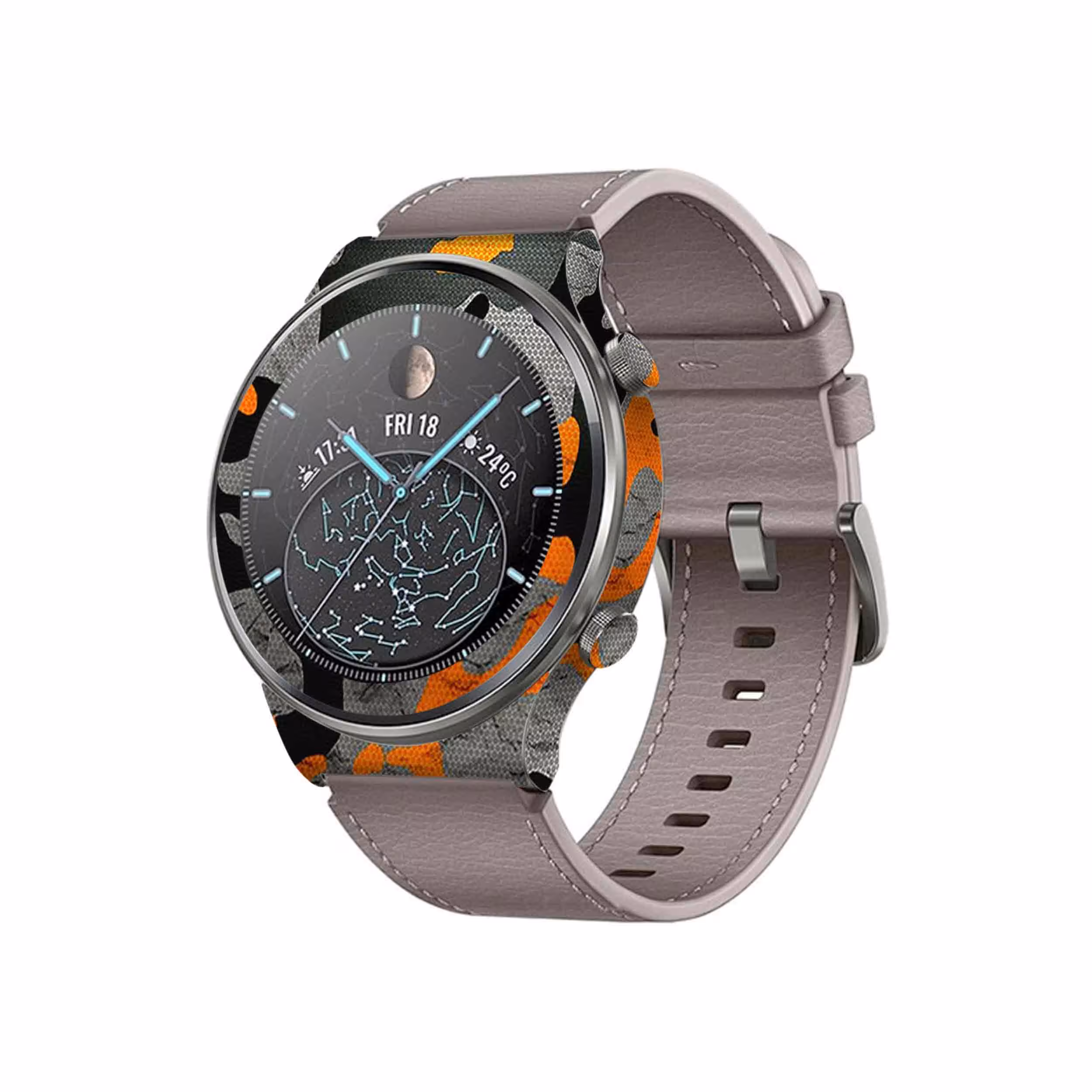 برچسب ماهوت طرح Autumn Army مناسب برای ساعت هوشمند هوآوی Watch GT 2 Pro
