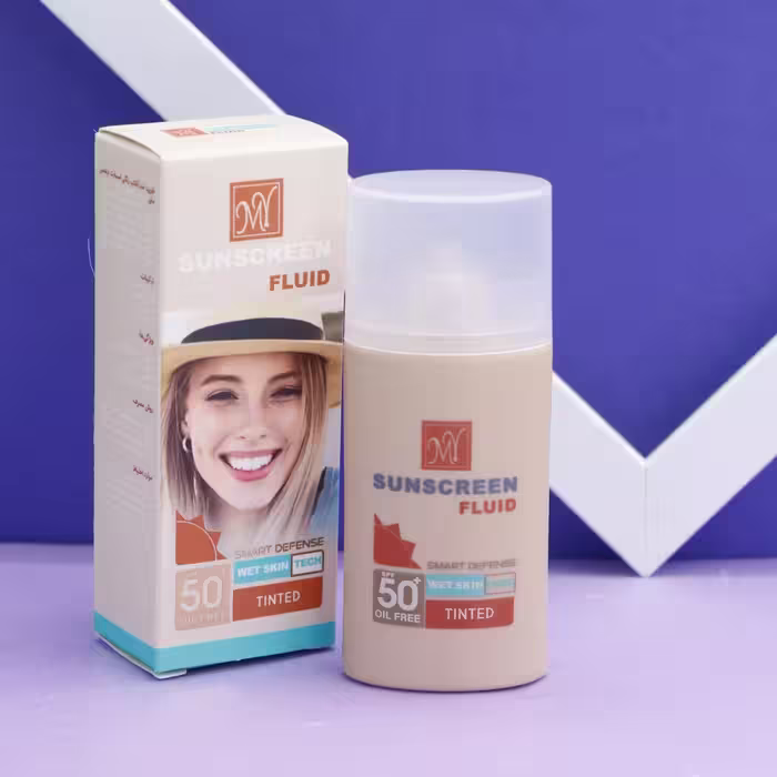 فلوئید ضد آفتاب رنگی مای اسمارت دیفنس SPF50 حجم 50میل 92082