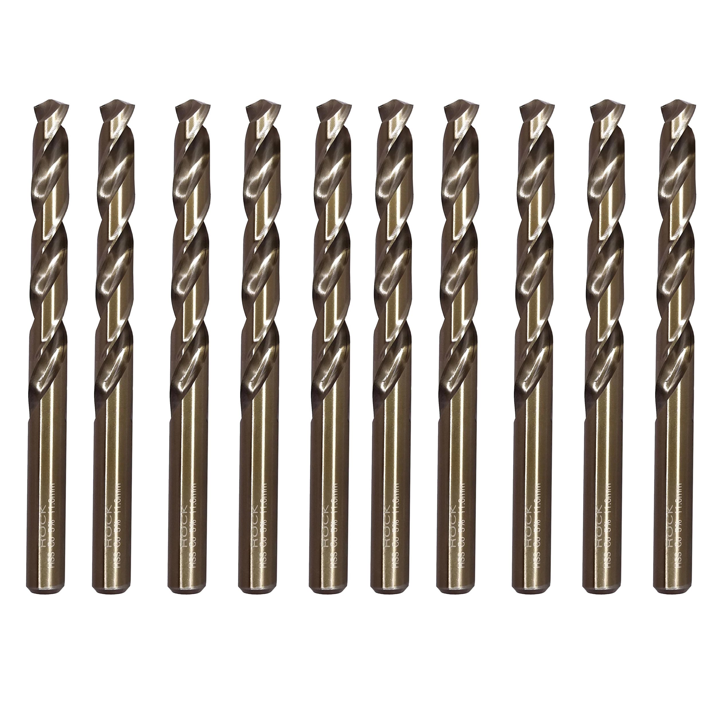 مته فلز کبالت راک مدل ART-RK-11mm- سایز 11 میلی متر مجموعه 10 عددی