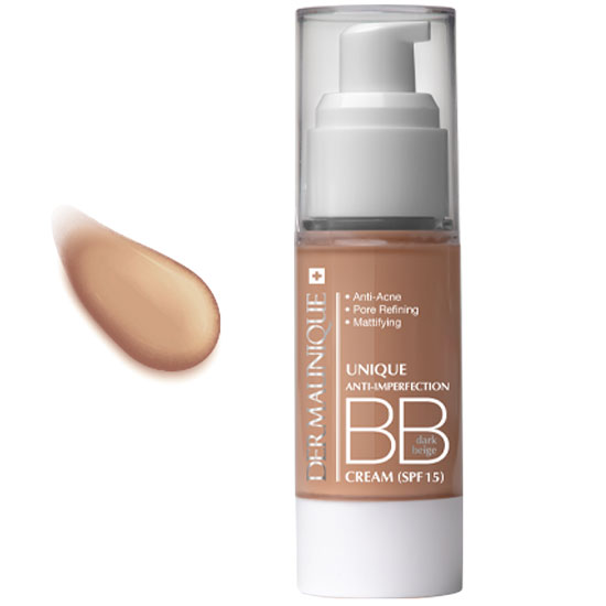 BB کرم ضدجوش و مات کننده چربی با Spf 15 بژ تیره درمایونیک Dermaunique