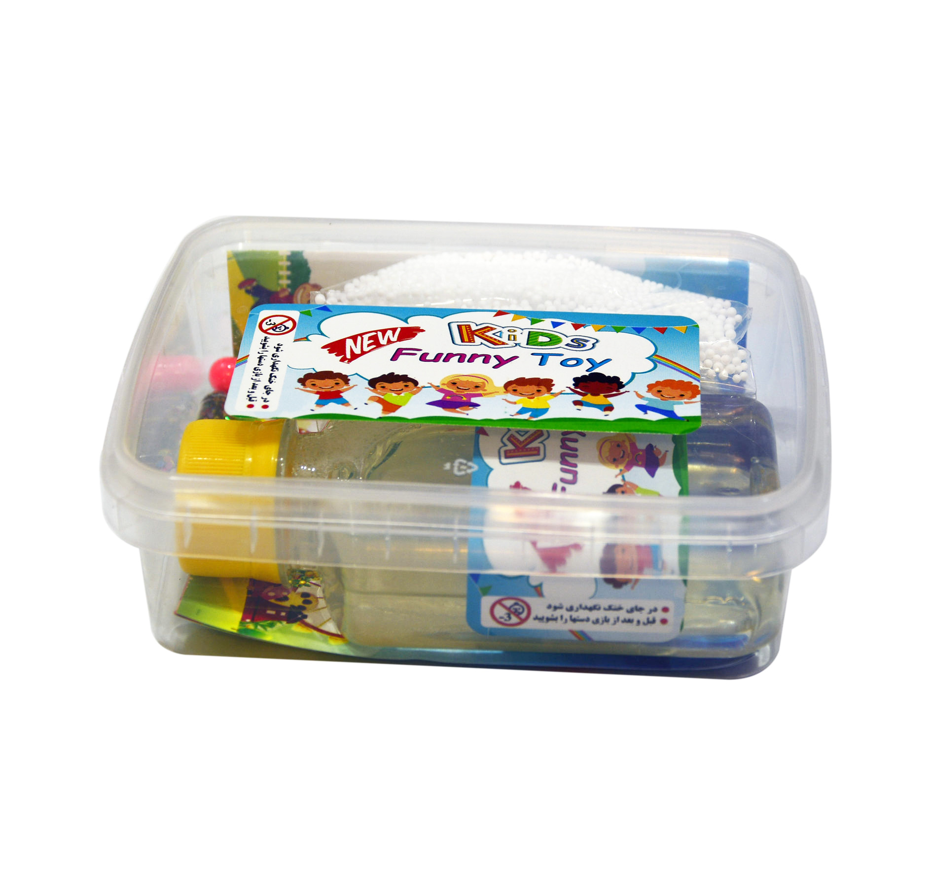 پک بازی آموزشی ساخت اسلایم دانشمند کوچک