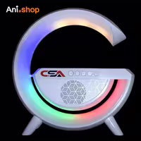 اسپیکر بلوتوثی CSA با شارژر وایرلس، چراغ خواب G5000