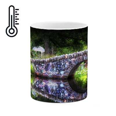 ماگ حرارتی طرح طبیعت و حیات وحش زیبا  مدل mgph14767