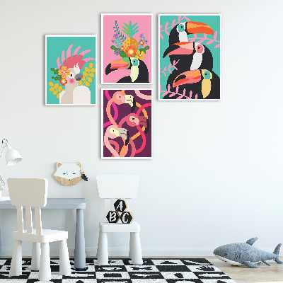 تابلو مدل پاروت کد SD102 مجموعه چهار عددی