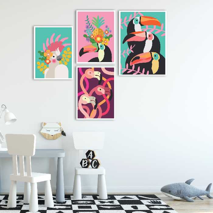 تابلو مدل پاروت کد SD102 مجموعه چهار عددی