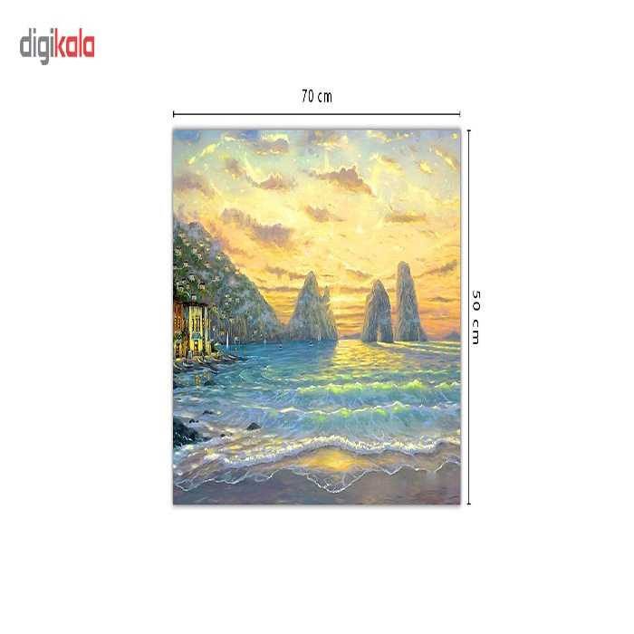 تابلو شاسی ونسونی طرح Robert Finale Original A New Dawn سایز 50x70 سانتی متر