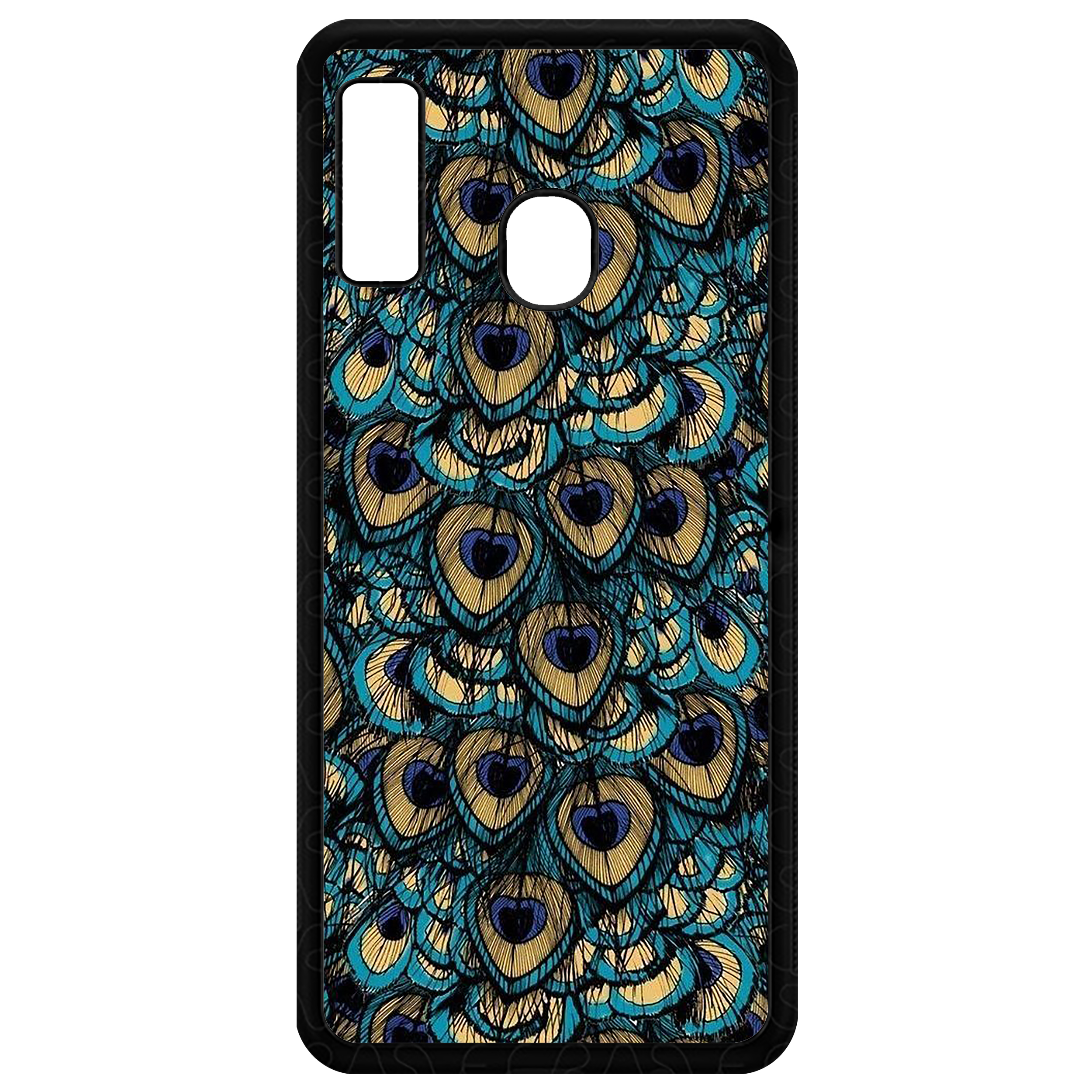 کاور طرح Peacock مدل CHL50092 مناسب برای گوشی موبایل سامسونگ Galaxy A20