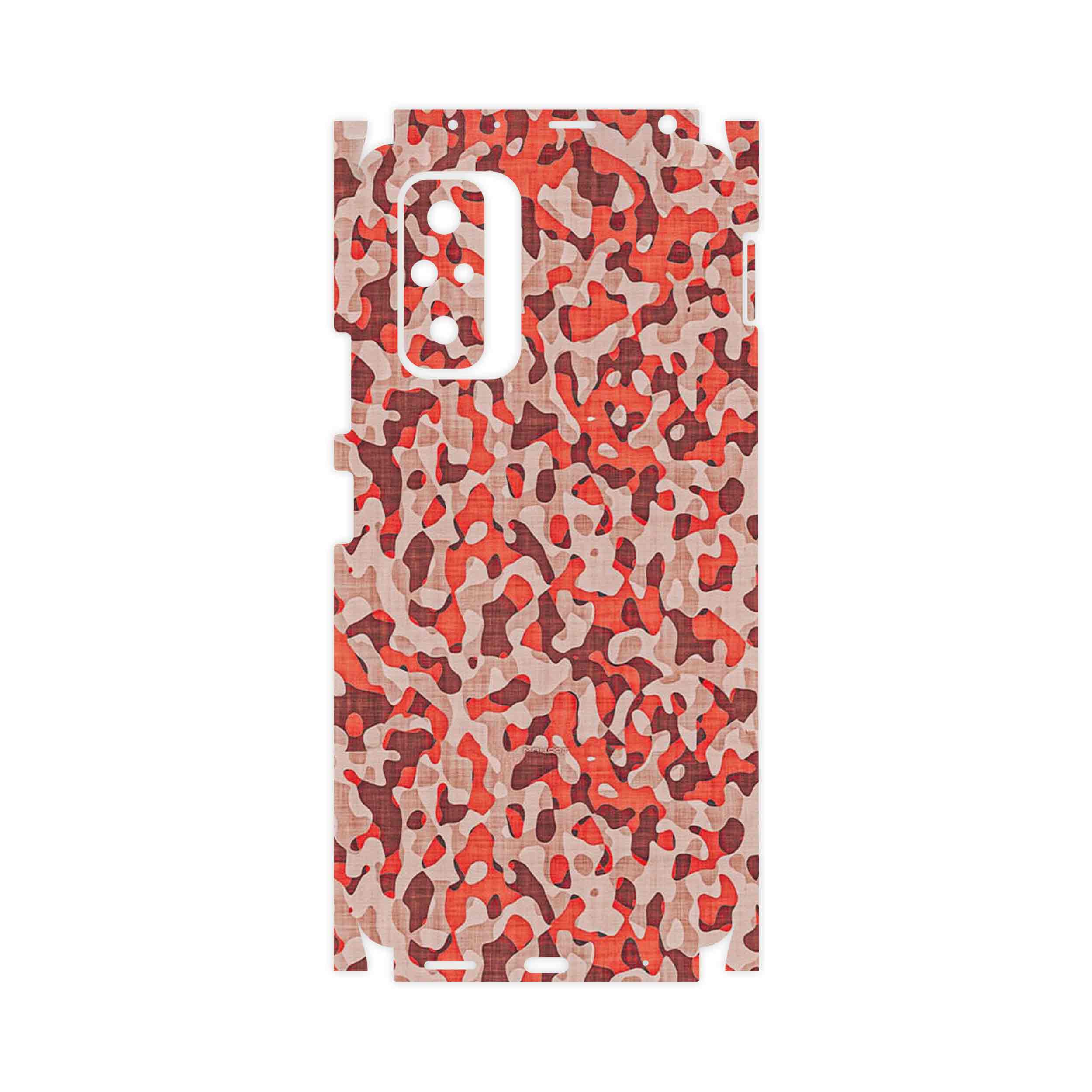 برچسب پوششی ماهوت مدل Red Infantry Army-FullSkin مناسب برای گوشی موبایل شیائومی Redmi Note 10 Pro Max