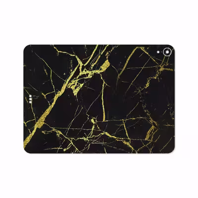 برچسب پوششی ماهوت مدل Graphite-Gold-Marble مناسب برای تبلت اپل iPad Pro 11 2018 A1934