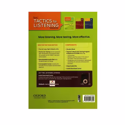 کتاب Tactics For Listening اثر Jack C.Richards And Grant Trew انتشارات الوندپویان 3 جلدی