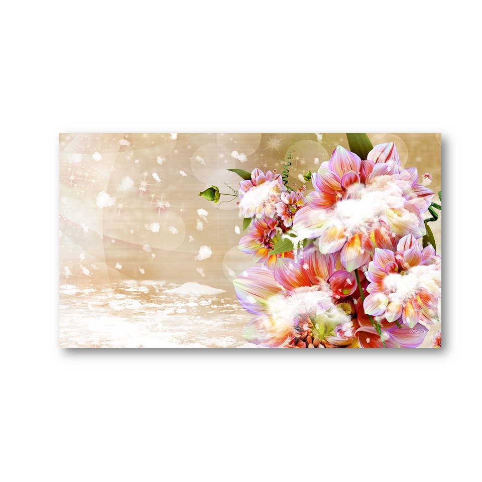 تابلو شاسی طرح گل کد 14