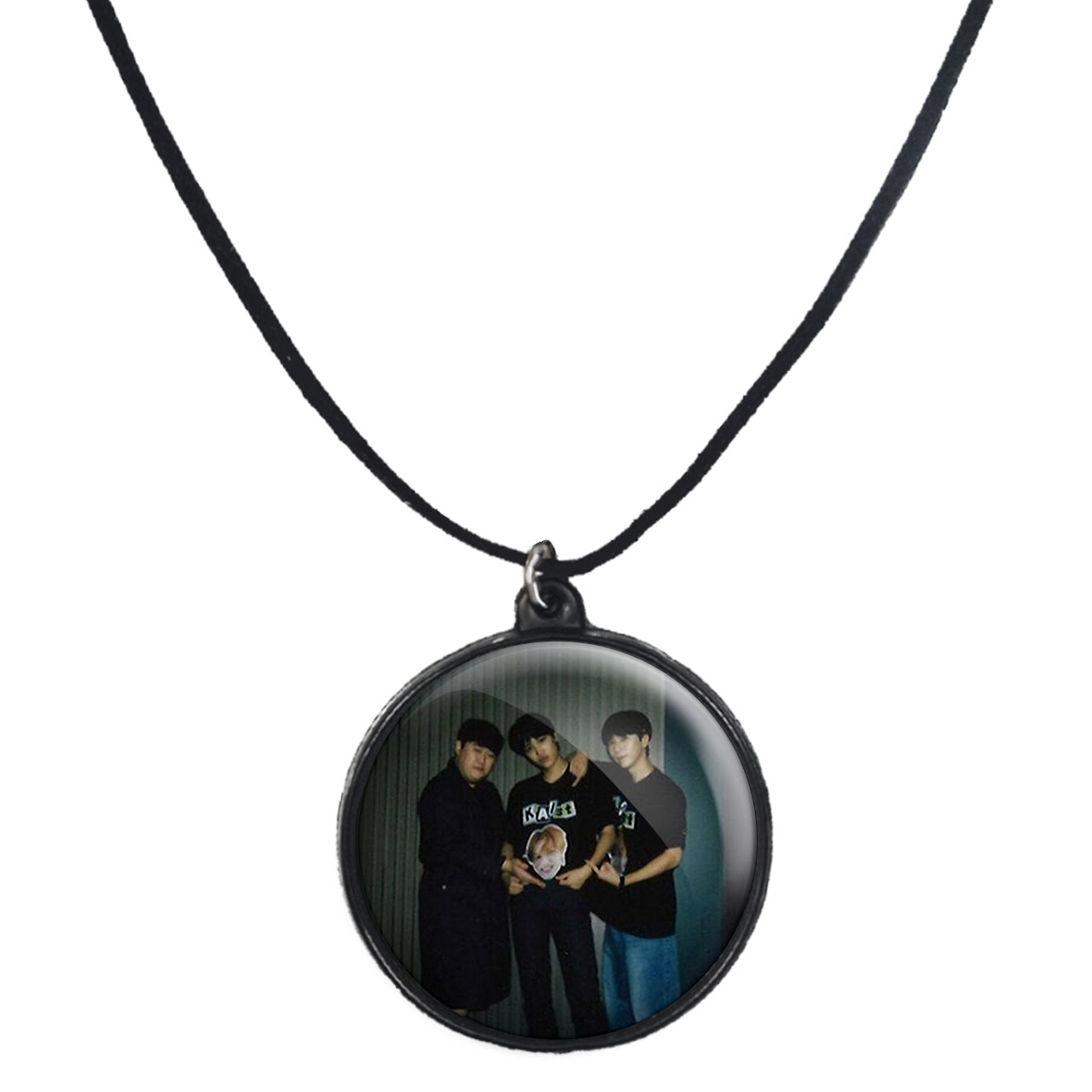 گردنبند پرمانه طرح exo کد pmb.14047 مدل دو طرفه