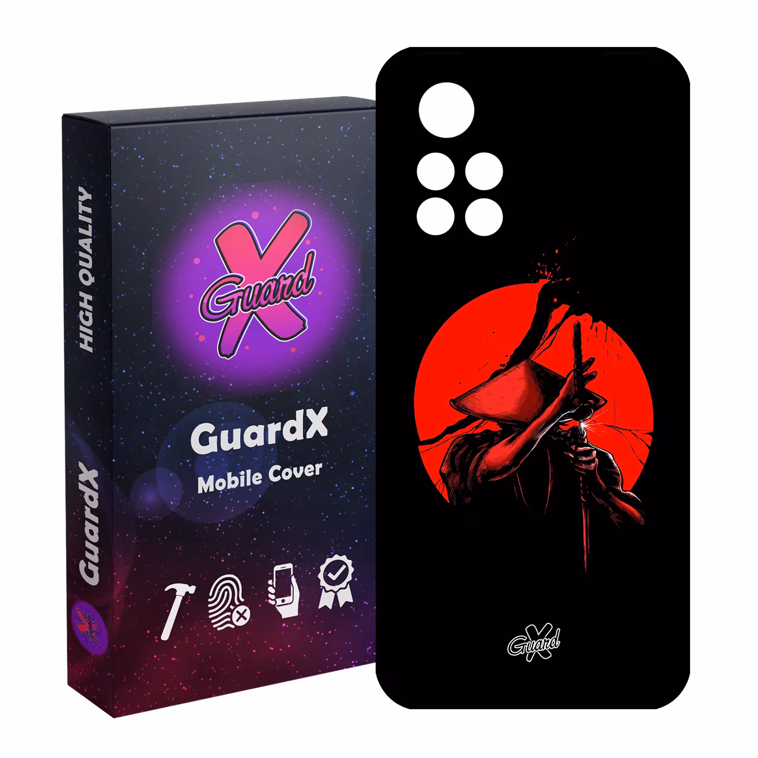 کاور گارد ایکس طرح Samurai مدل Glass10251 مناسب برای گوشی موبایل شیائومی Poco M4 Pro 5G/Redmi Note 11T 5G/Redmi Note 11S 5G