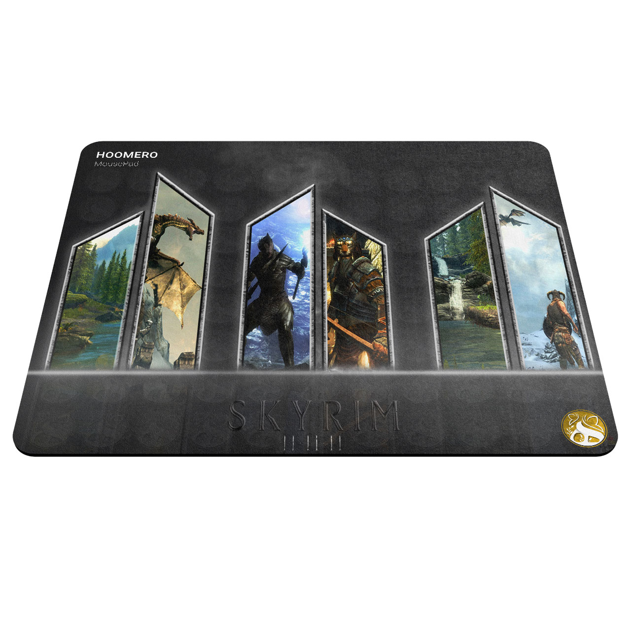 ماوس پد هومرو مدل A4571 طرح بازی Skyrim