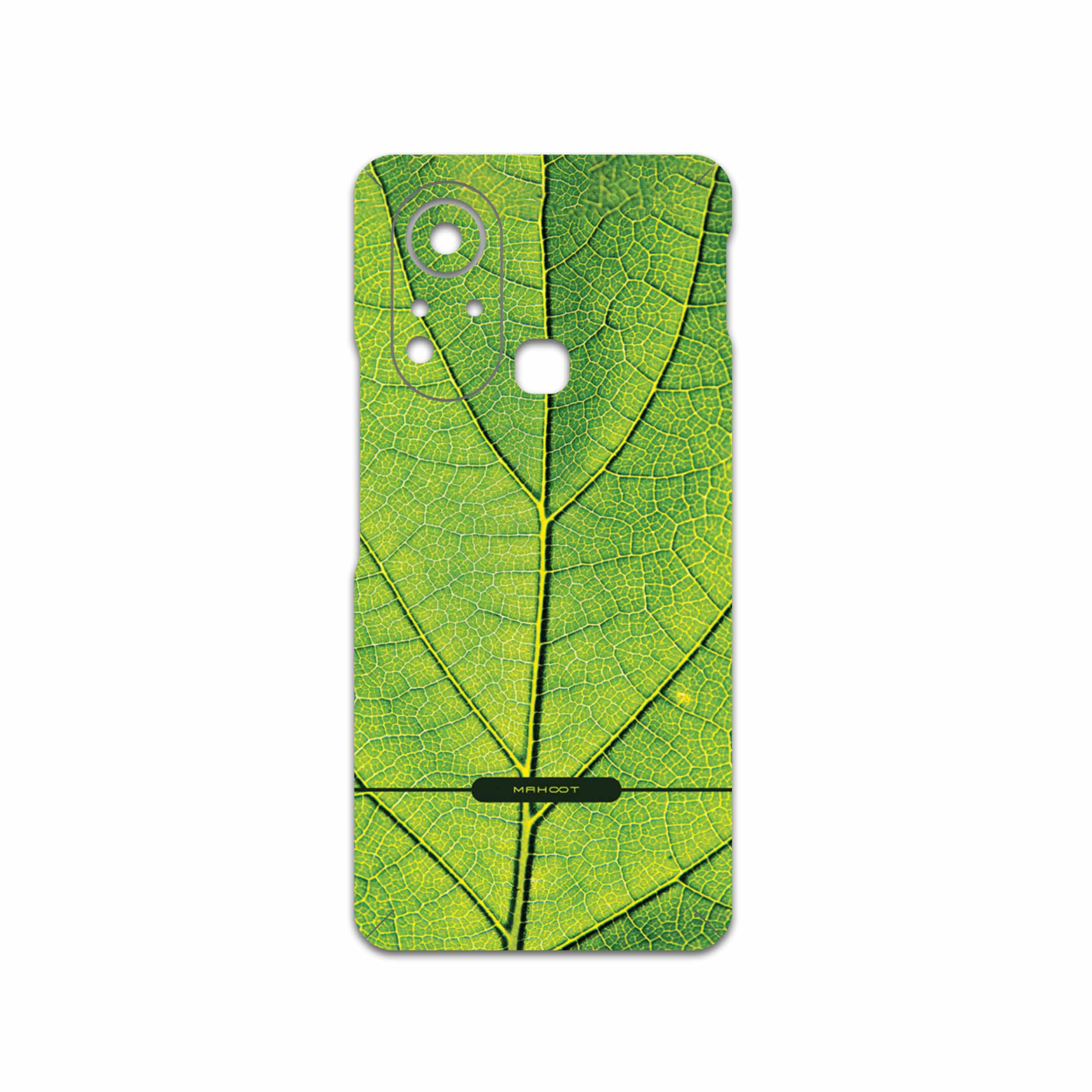 برچسب پوششی ماهوت مدل Leaf-Texture مناسب برای گوشی موبایل اینفینیکس Hot 11s