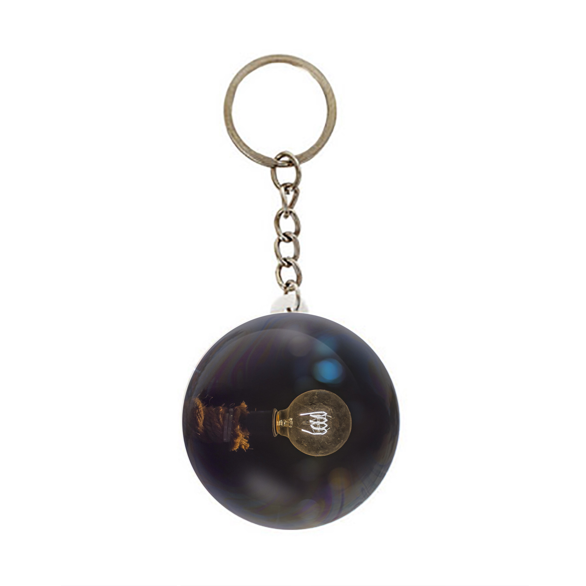 جاکلیدی عرش مدل فانتزی چراغ لامپ کد Asj2581