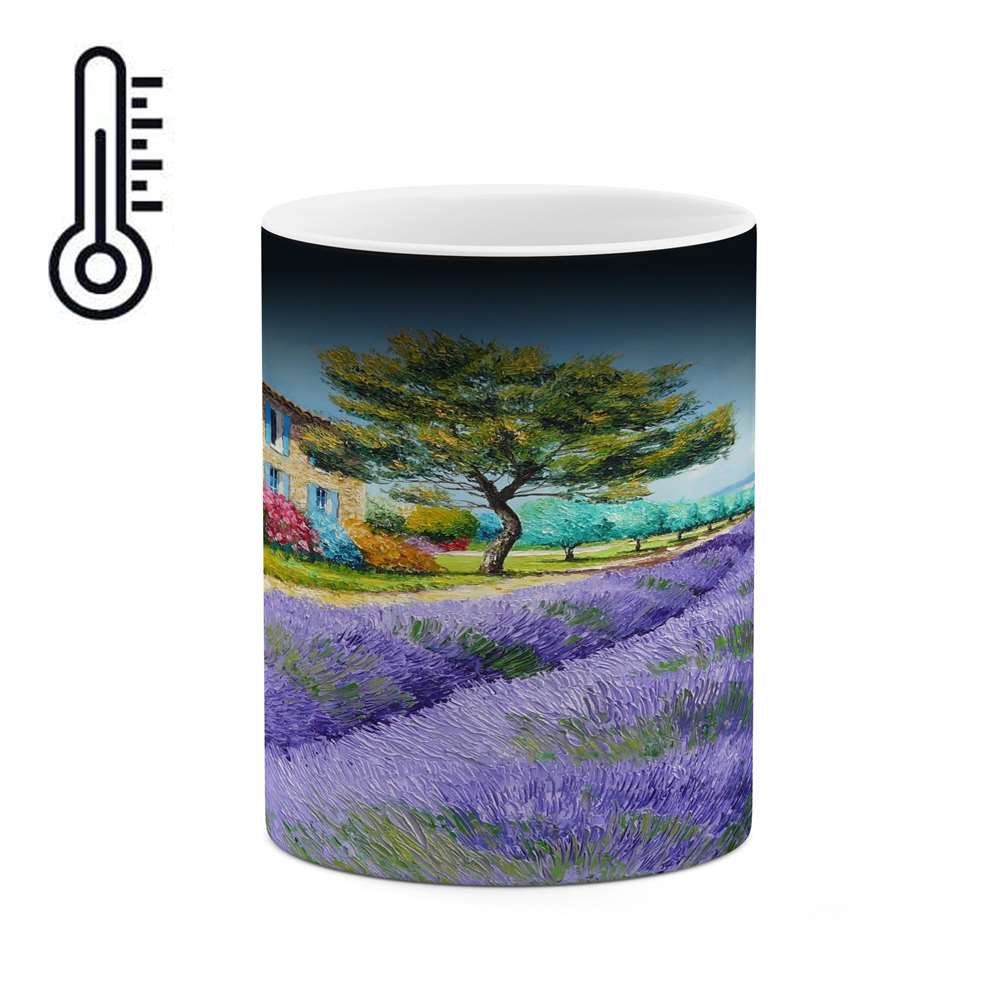 ماگ حرارتی کاکتی طرح منظره مدل mgh15821