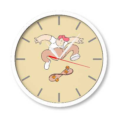 ساعت دیواری مدل روزمرگی کد 3257