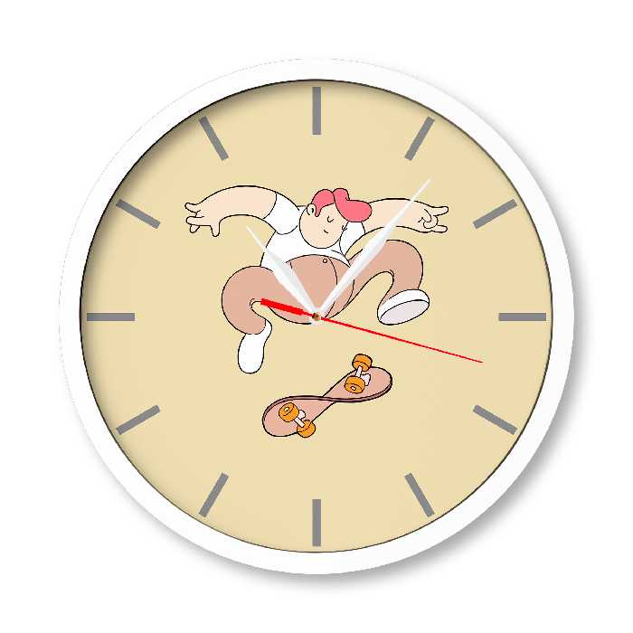 ساعت دیواری مدل روزمرگی کد 3257