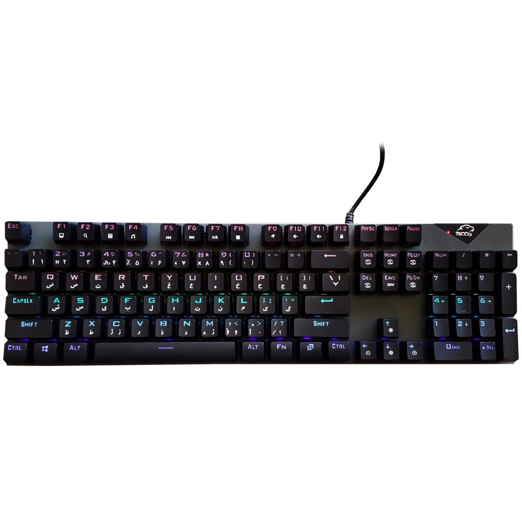 کیبورد مکانیکال مخصوص بازی تسکو مدل GK 8130 - فروشگاه اینترنتی طیف سنتر