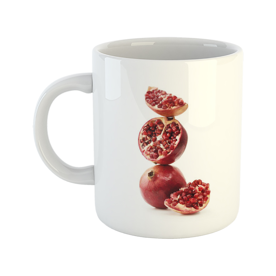 ماگ طرح یلدا مدل انار شب یلدا Y5