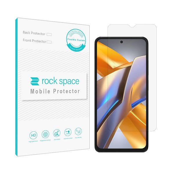 گلس بلک بری Z30 مدل نانو هیدروژل شفاف برند راک اسپیس کد S