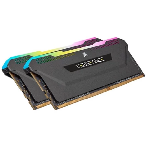 رم دسکتاپ DDR4 دو کاناله 3600 مگاهرتز CL18 کورسیر VENGEANCE RGB PRO 32GB