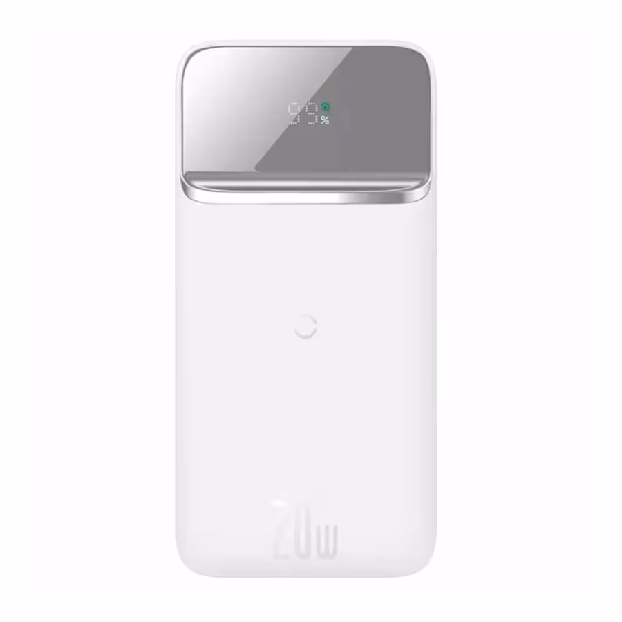 پاوربانک بی سیم بیسوس Magnetic PPCX010202 10000mAh White