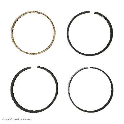 رينگ پيستون ایساکو کد 0800302299 مناسب برای سمند و پژو پارس بسته 4 عددی