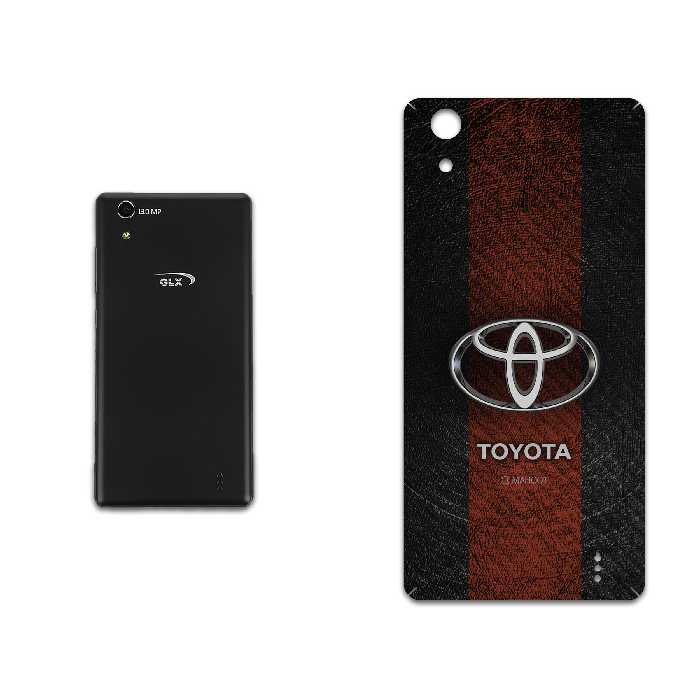 برچسب پوششی ماهوت مدل TOYOTA مناسب برای گوشی موبایل جی ال ایکس Maad