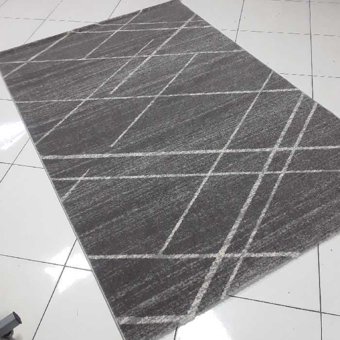 فرش 6 متری ساوین کد 4083طوسی سایز 2در3