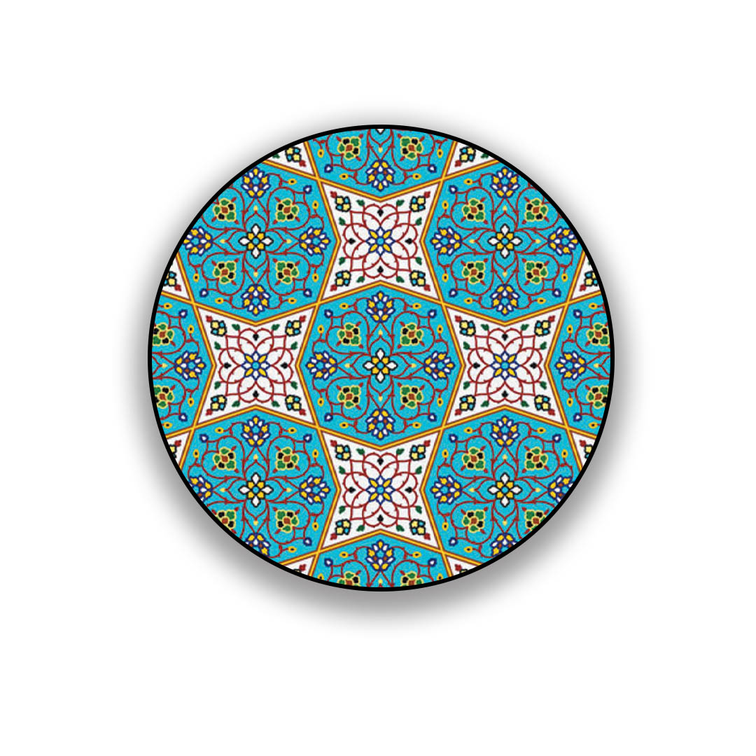 زیر لیوانی طرح سنتی