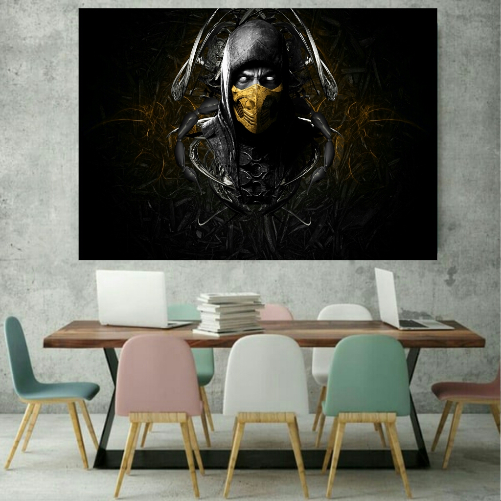 تابلو بوم طرح مورتال کمبت کد BH688