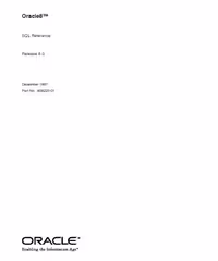 خرید و دانلود نسخه کامل کتاب Oracle 8 SQL Reference
