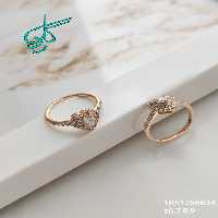 خرید انگشتر مارک ژوپینگ طرح قلب نگین دار کیفیت عالی رنگ ثابت کد 2016322 - ردگل