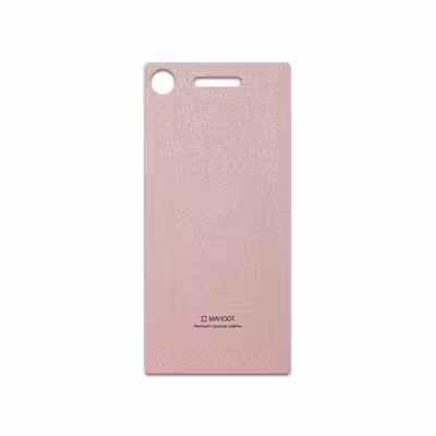 برچسب پوششی ماهوت مدل Rose Gold Leather مناسب برای گوشی موبایل سونی Xperia XZ1