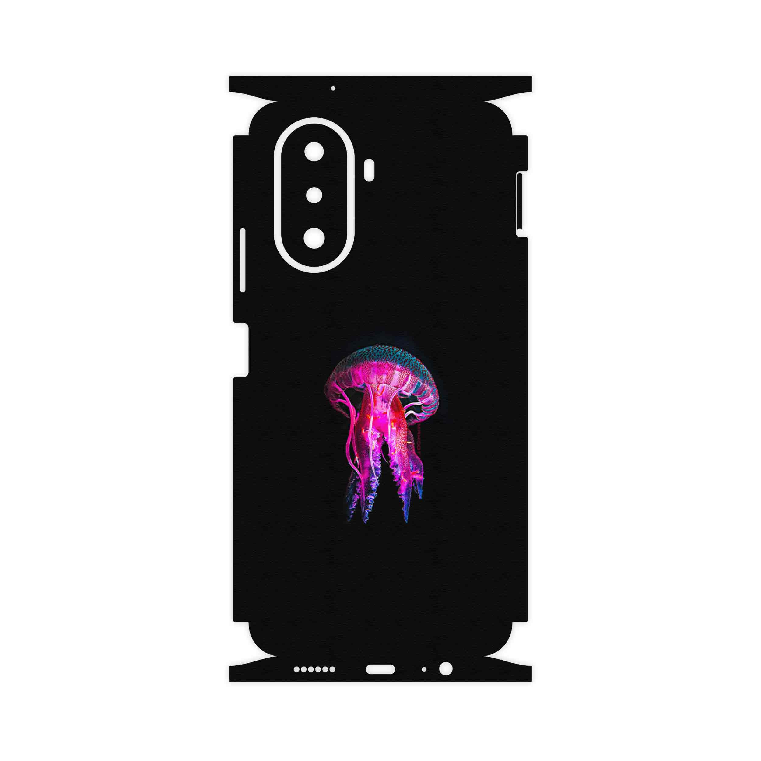 برچسب پوششی ماهوت مدل jellyfish-FullSkin مناسب برای گوشی موبایل هوآوی Nova Y70 Plus