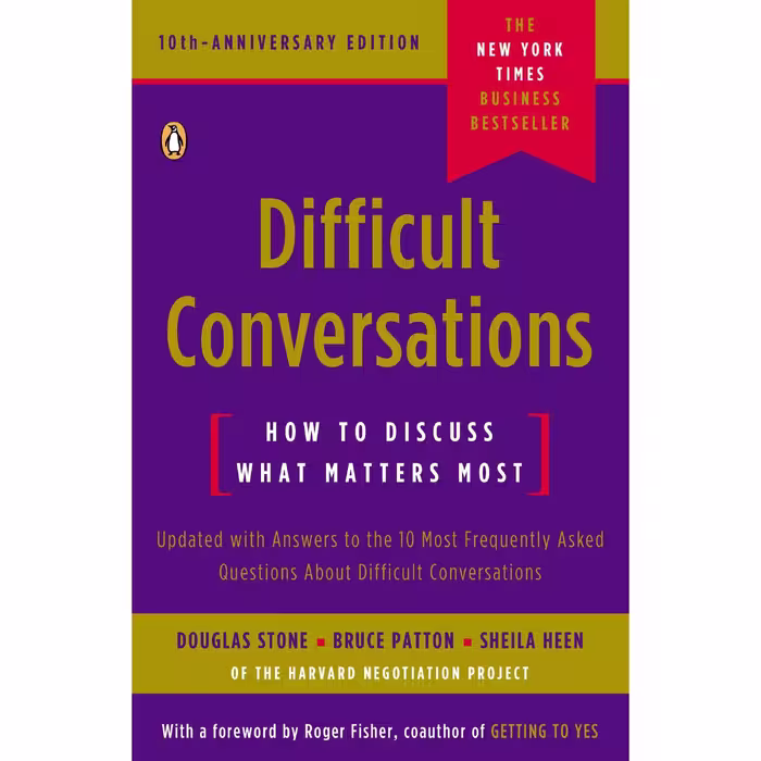 کتاب Difficult Conversations اثر جمعی از نویسندگان انتشارات تازه ها