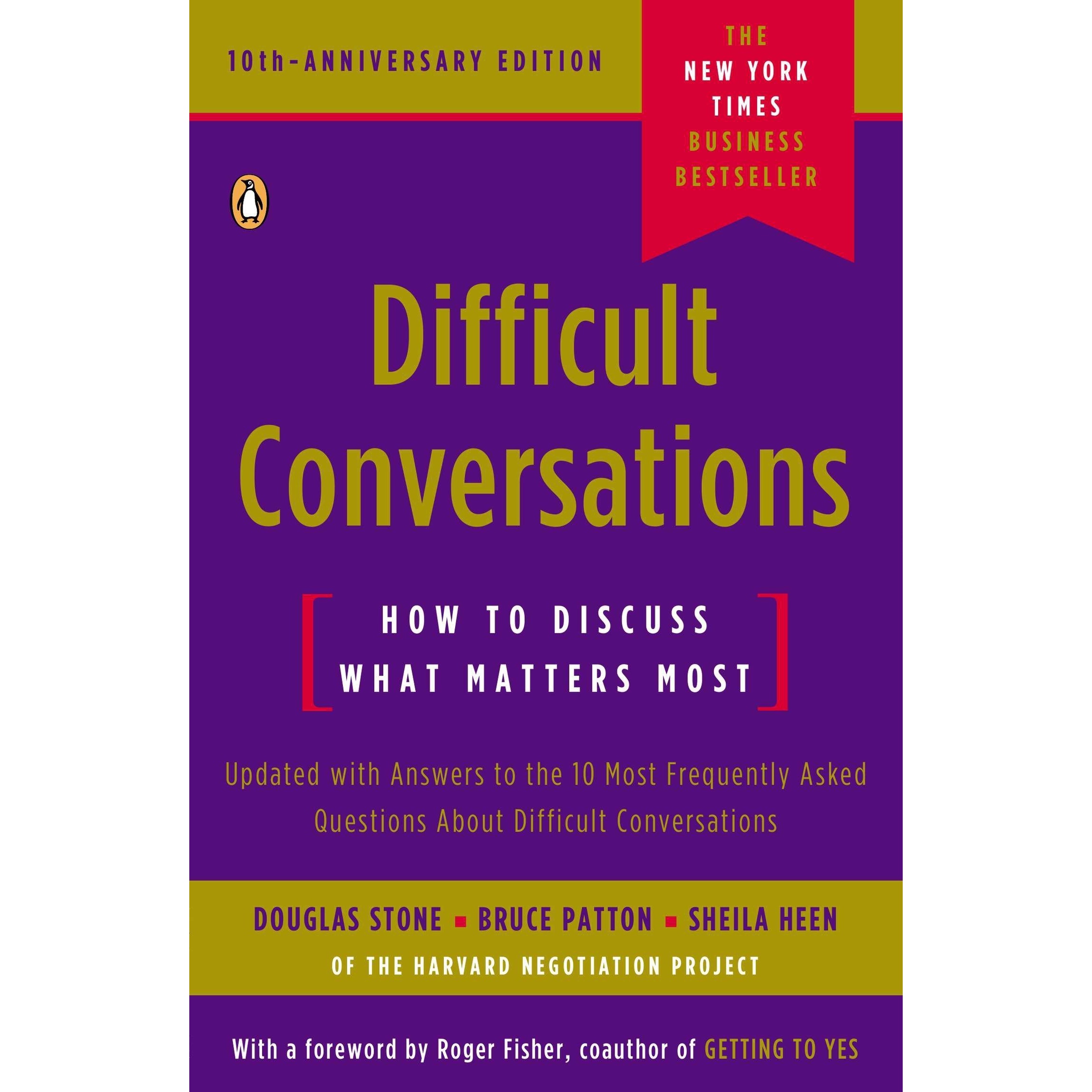 کتاب Difficult Conversations اثر جمعی از نویسندگان انتشارات تازه ها