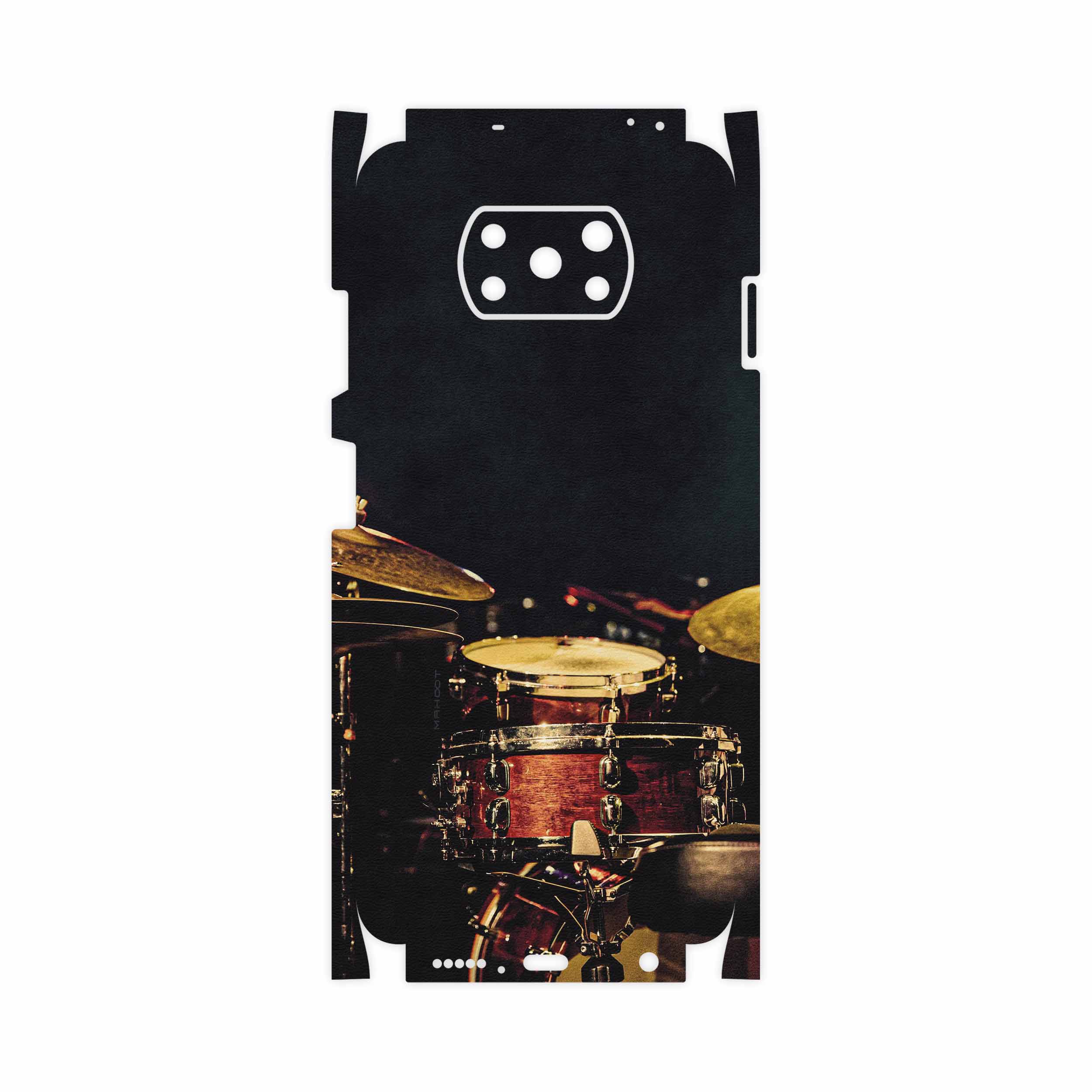 برچسب پوششی ماهوت مدل Drum Kit-FullSkin مناسب برای گوشی موبایل شیائومی Poco X3 NFC