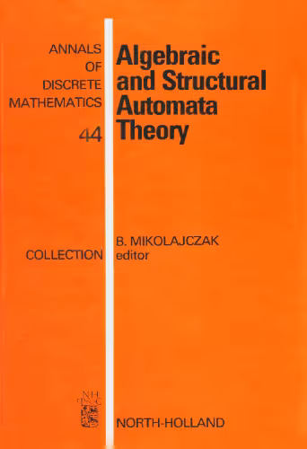 خرید و دانلود نسخه کامل کتاب Algebraic and Structural Automata Theory
