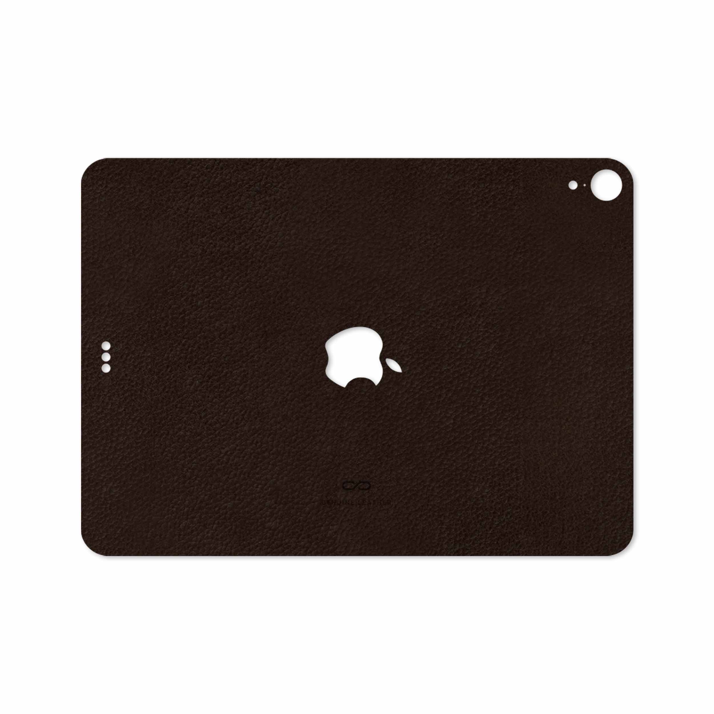 برچسب پوششی ماهوت مدل Dark-Brown-Leather مناسب برای تبلت اپل iPad Pro 11 2018 A2013