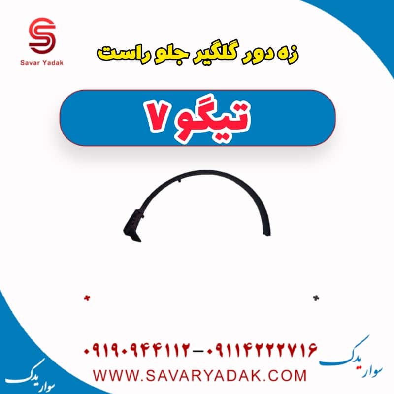 زه دور گلگیر جلو راست تیگو7