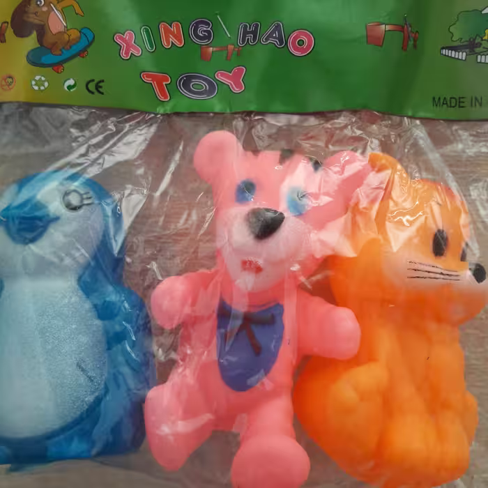 عروسک حمام کد TD102 مجموعه 3 عددی