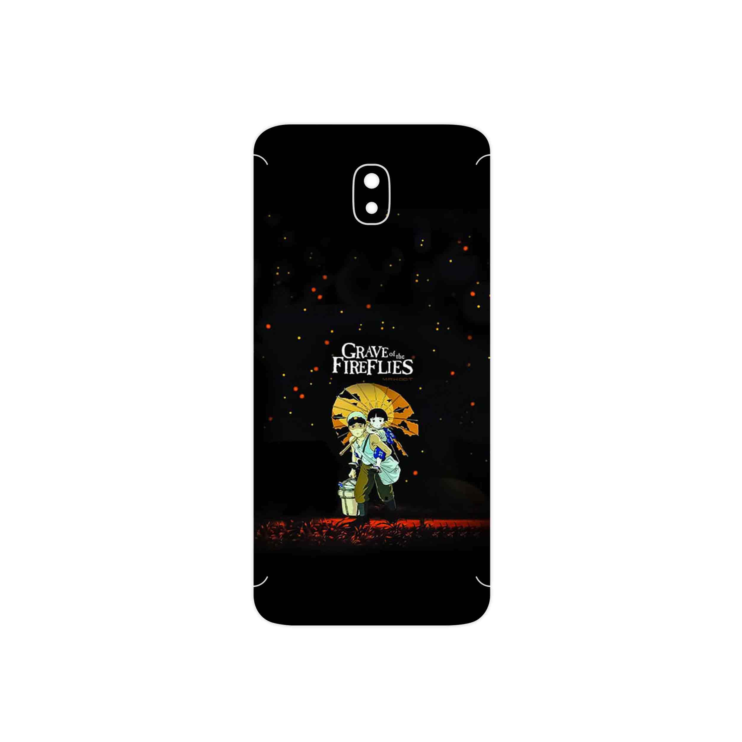 برچسب پوششی ماهوت مدل Grave of the Fireflies مناسب برای گوشی موبایل سامسونگ Galaxy J7 Pro