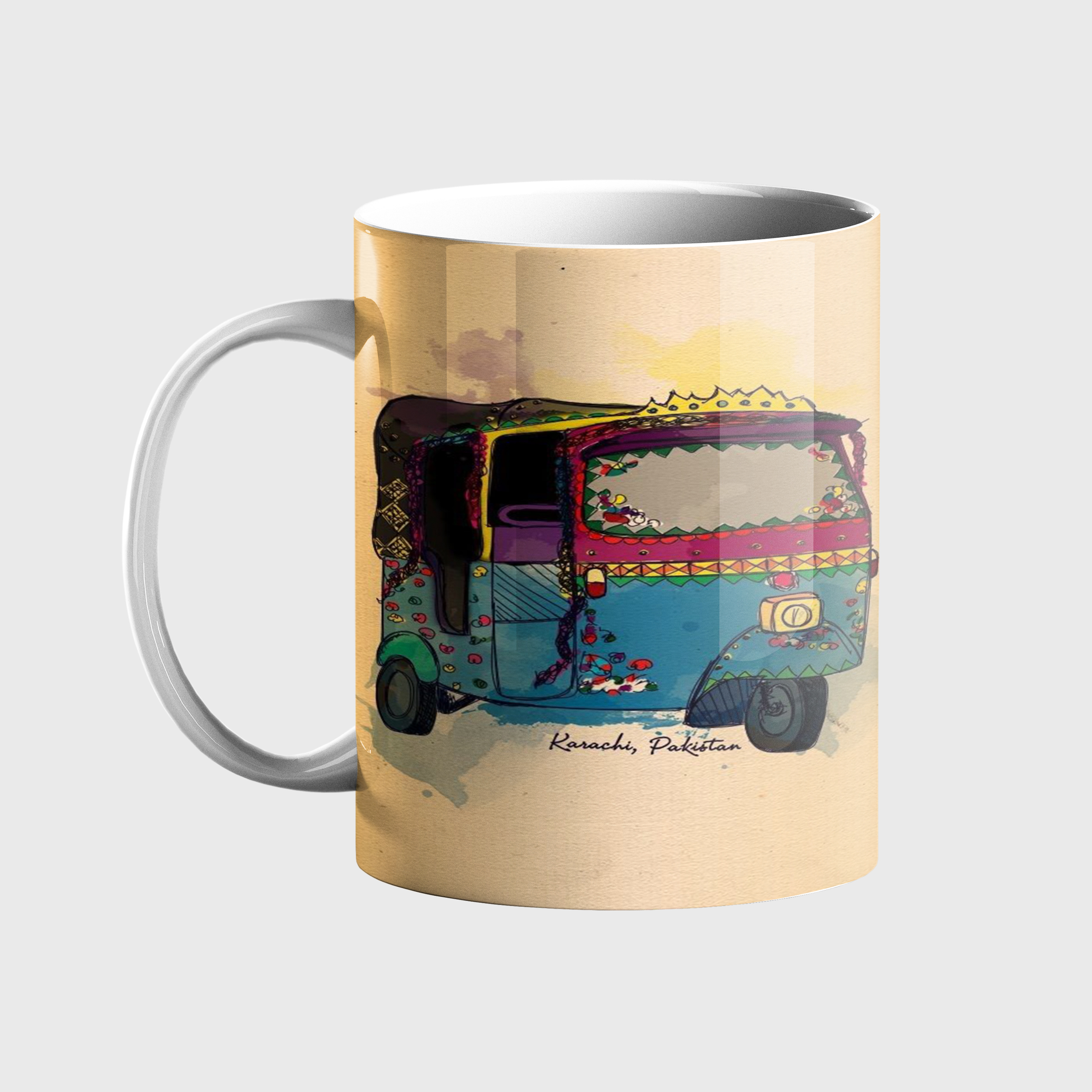 ماگ طرح تاکسی هندی کد 279