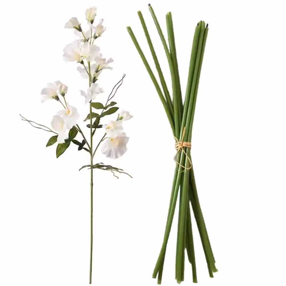 خرید ساقه گل مصنوعی (سیم گل سازی) بسته 20 عددی در 3 سایز