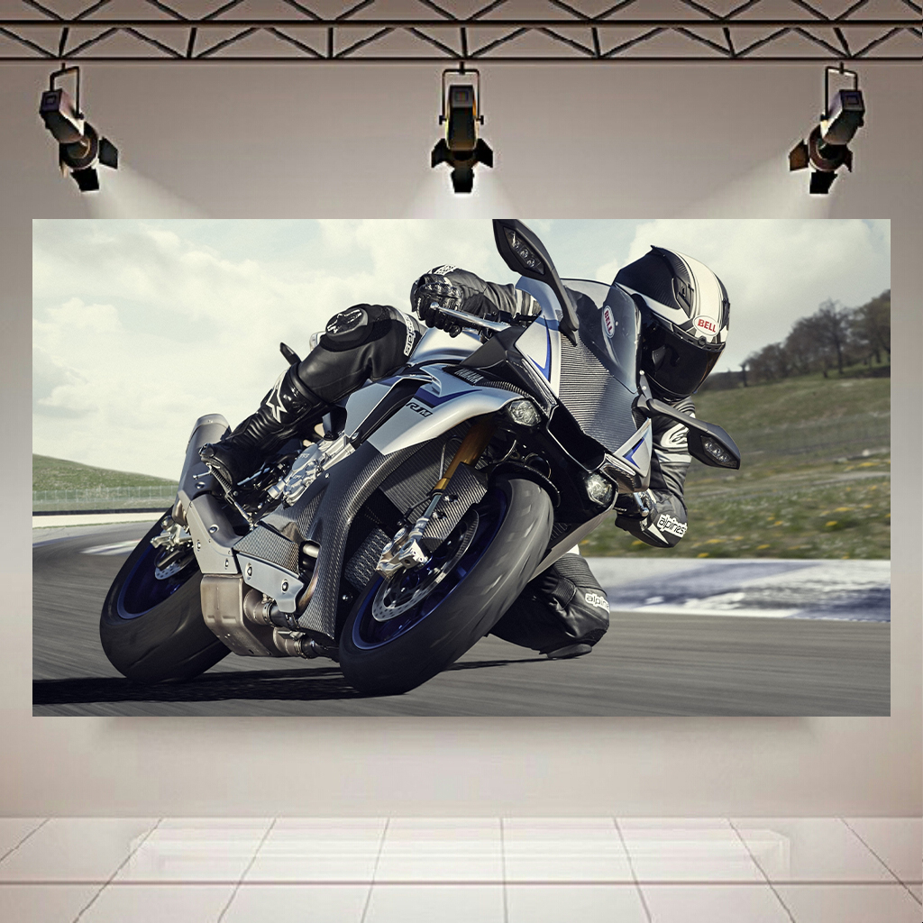 تابلو شاسی طرح موتور مدل Yamaha YZF-R1 کد AR6440