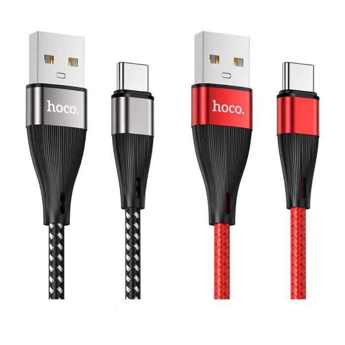 کابل تبدیل USB به USB-C هوکو مدل X57 طول 1 متر