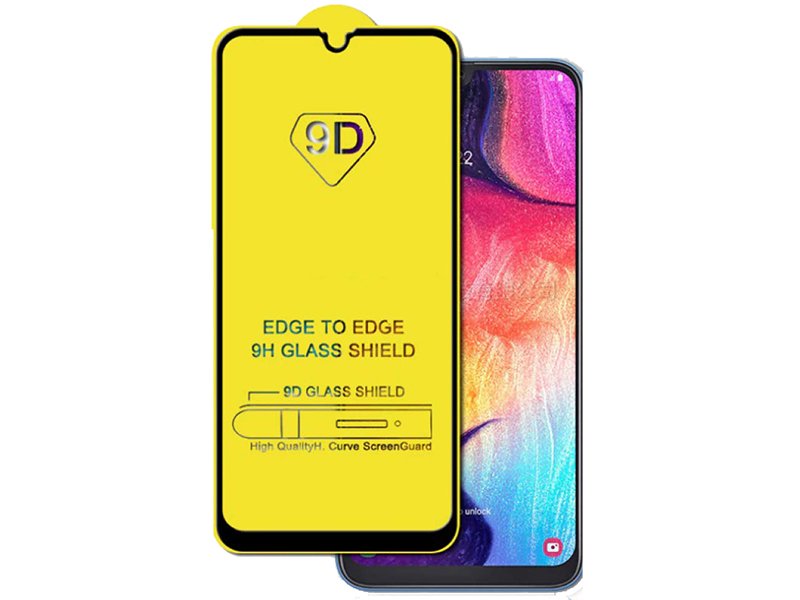 محافظ صفحه نمايش مدل 9D مناسب برای گوشی موبايل سامسونگ A50s